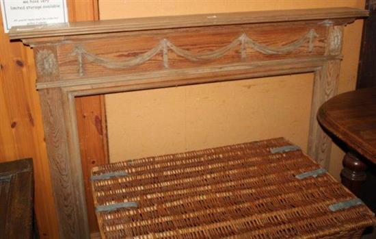 Adams style pine fire surround(-)